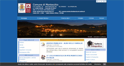 Desktop Screenshot of comune.montecchio.tr.it